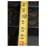 Heavy-Duty Steel Hitch Cargo Carrier with Folding Ramp