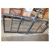 Heavy-Duty Steel Hitch Cargo Carrier with Folding Ramp