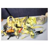 Assorted Lot of Ratchet Straps and Tie-Downs