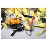 Assorted Lot of Ratchet Straps and Tie-Downs