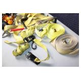 Assorted Lot of Ratchet Straps and Tie-Downs