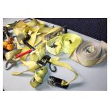 Assorted Lot of Ratchet Straps and Tie-Downs