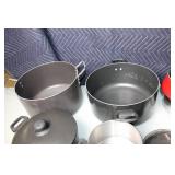 Assorted Cookware Set with Pots, Pans, and Lids