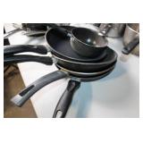 Assorted Cookware Set with Pots, Pans, and Lids