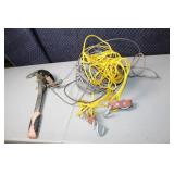 Used Cable Puller with Hooks and Ropes Set