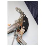 Used Cable Puller with Hooks and Ropes Set