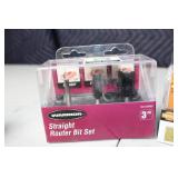 Collection of Router Bit Sets and Accessories
