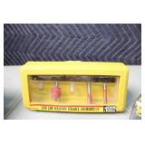 Chicago Electric Power Tools Router with Router Bit Set and Bosch Drill Bit