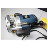 Chicago Electric Power Tools Router with Router Bit Set and Bosch Drill Bit