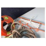 Assorted Ropes and Lines Set with Reel and Spools