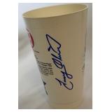 Tony Oliva and Jim Perry Signed Plus Rod Carew Unsigned Vintage 7 Eleven Cups - Minnesota Twins Baseball