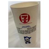 Tony Oliva and Jim Perry Signed Plus Rod Carew Unsigned Vintage 7 Eleven Cups - Minnesota Twins Baseball