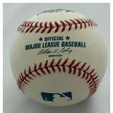 Miguel Sano Signed Baseball OMLB Selig Ball With Case - Minnesota Twins