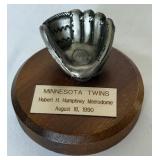 Minnesota Twins 1990 Old Timers Series Issued Trophy