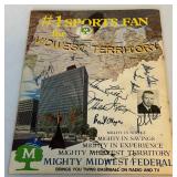 Minnesota Twins 1971 Official Program and Scorecard Signed By - Harmon Killebrew, Rod Carew, Jim Kaat, Stan Williams, Tom Hall, Jim Holt, Brent Layea, Ron Paranoski, Leo Cardenas