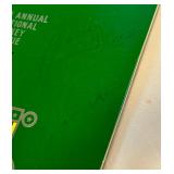 Bobby Hull and Gary Uge Signed 1972 NHL Hockey All-Star Game Program