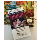 Larry Brown Signed Super Bowl XXX Program With JSA COA