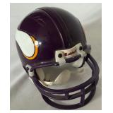 Fran Tarkenton Signed Minnesota Vikings Football Mini Helmet With Case