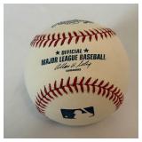 Brian Dozier Signed Baseball OMLB Rawlings Selig Ball Minnesota Twins