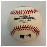 Francisco Liriano Signed Baseball OMLB Selig Ball Minnesota Twins