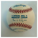 Roy Smallery Signed Baseball OALB Rawlings Budig Ball Minnesota Twins