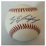 Eduardo Escobar Signed OMLB Manfred Jr. Rawlings Baseball Minnesota Twins