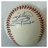 Carl Pavano and Francisco Liriano Signed Baseball Rawlings OMLB Selig Minnesota Twins