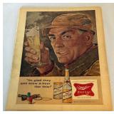 1957 Chicago Bears vs. Green Bay Packers Dedication Program City Field Vintage Football