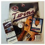 Jim Thome 585th HR Game Program and Ticker September 6, 2010 Minnesota Twins Baseball