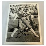 Jack Ham Signed Pittsburgh Steelers NFL Photo
