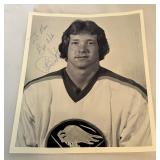 Phil Housley Signed Vintage Hockey Photo