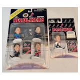 NHL Hockey Headliners Figures Wayne Gretzky, Mario Lemieux, Brett Hull, Mark Messier
