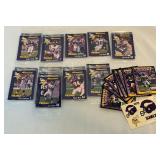 Large Lot Minnesota Vikings Burger King Card Packs and 1999 Crime Prevention Cards
