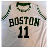 Charlie Scott Siged Boston Celtics Jersey Inscribed "HOF 2018" With Beckett COA Size XL