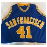 Jamaal Wilkes Signed Jersey Inscribed "HOF 2012" With Beckett COA Size XL