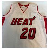 Justice Winslow Signed Miami Heat Basketball Jersey With PSA COA Size XL