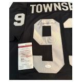 Greg Townsend Signed Oakland Raiders Jersey With JSA COA Size XL