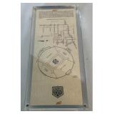 Super Bowl XXV Mint Encased Ticket 1991 Buffalo Bills vs. New York Giants Football