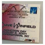 Dave Winfield Hall of Fame Induction Day Stamped Hometown Hero Station - Minnesota Twins Baseball