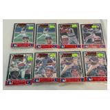 (8) 1985 Donruss Action All-Stars Baseball Card Packs