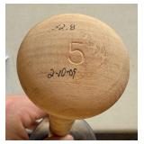 Justin Morneau Game Used Broken Bat with MLB COA From April 19, 2009 BWP-JM33 Pro Select Minnesota Twins Baseball