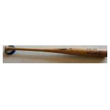 Marquis Grisson Signed and Game Used Louisville Slugger Powerized H238 Cleveland Indians Baseball Bat