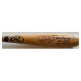 Jeff Hudson Signed and Game Used Rawlings Big Stick Seattle Mariners Baseball Bet