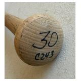 Steve Garvey Game Used Louisvile Slligger C263 Los Angeles Dodgers Baseball Bat