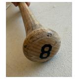 Jason Bartlett Signed and Game Used Louisville Slugger Powerized C271 Tampa Bay Rays Baseball Bat