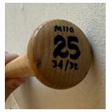 Dave Hansen Signed and Game Used Louisville Slugger Powerized M110 Los Angeles Dodgers Baseball Bat