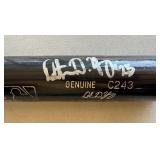 Dmitri Young Signed and Game Used Louisville Slugger Powerized C243 Cincinatti Reds Baseball Bat