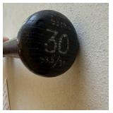 Dave Roberts Signed and Game Used Louisville Slugger Powerized S318 Los Angeles Dodgers Baseball Bet