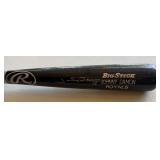 Johnny Damon Signed Heavily Game Used Ralwings Big Stick Kansas City Royals Baseball Bat
