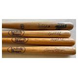 (4) Minnesota Twins Mini Baseball Bats - Dave Winfield, Gary Gaetti, (2) Kent Hrbek